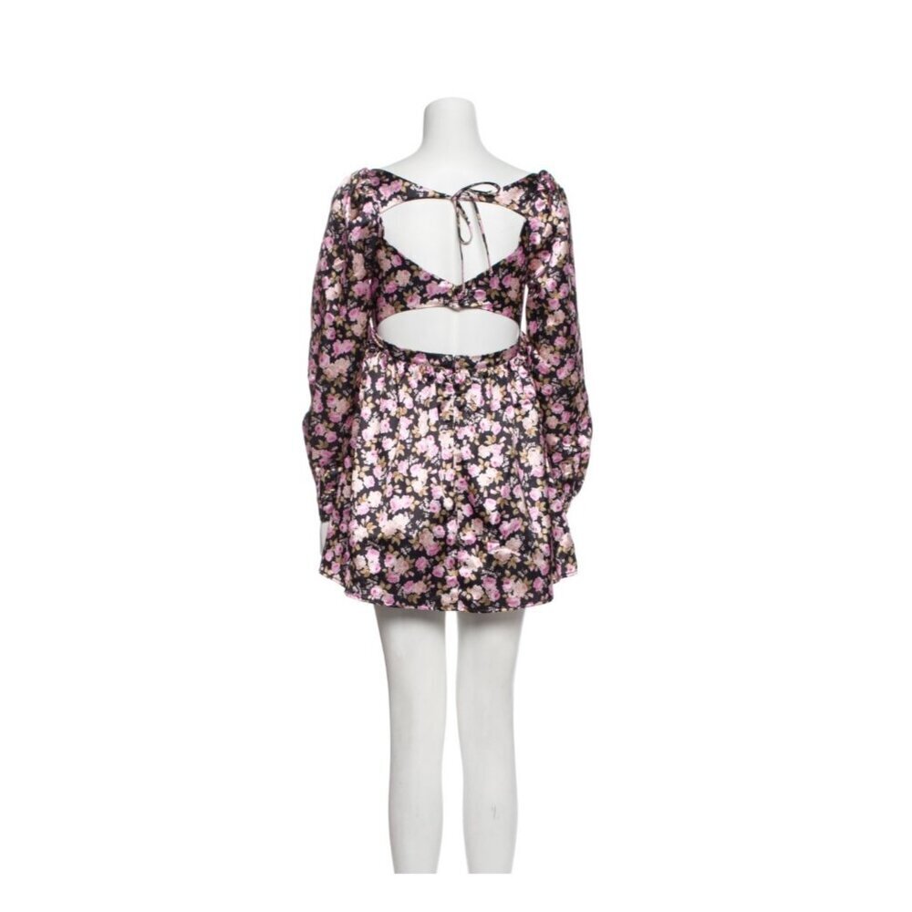 For Love & Lemons For Victorias Secret Floral Empire Waist Dress M $254 MSRP NWT - Picture 7 of 11